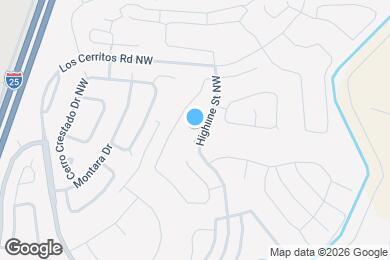 Map image of the property - 1741 Nicho Ct NW