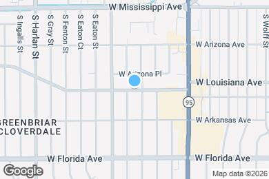 Map image of the property - 5331 W Louisiana Ave