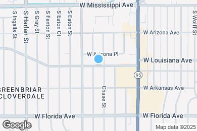 Map image of the property - 5531 W Louisiana Ave
