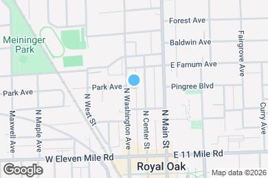 Map image of the property - 430 N Washington