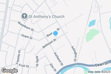 Map image of the property - 110 Belmont St