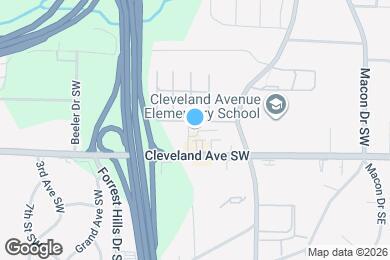 Map image of the property - Park South Apartments