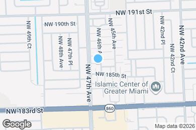 Map image of the property - 18602 NW 46th Ave