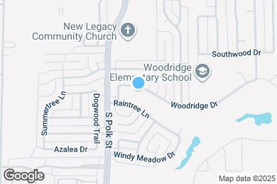 Map image of the property - 816 Woodridge Dr