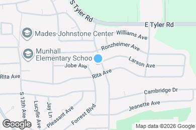 Map image of the property - 1563 S Tyler Rd