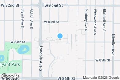 Map image of the property - 515 W 84th St