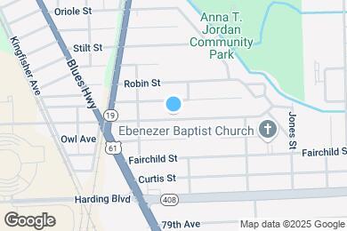 Map image of the property - 1553 Swan Ave