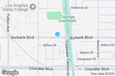 Map image of the property - 12952 Burbank Blvd