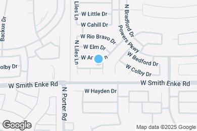 Map image of the property - 41220 W Colby Dr