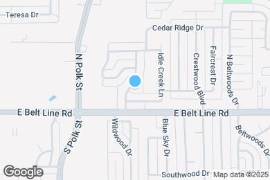 Map image of the property - 122 Larchbrook Dr