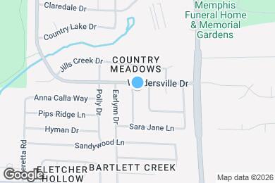 Map image of the property - 3580 Brandon Ln