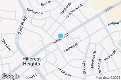 Map image of the property - 2427 Iverson St