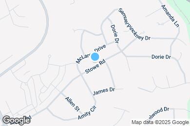 Map image of the property - 421 Stowe Rd
