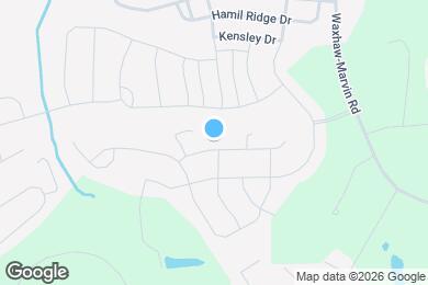 Map image of the property - 1025 Burton Point Ct