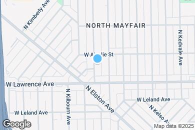 Map image of the property - 4839 N Kenneth Ave