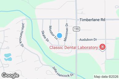 Map image of the property - 3409 Monitor Ln