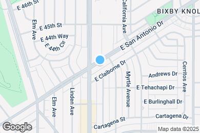 Map image of the property - 630 E San Antonio Dr