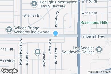 Map image of the property - 1942 W Imperial Hwy