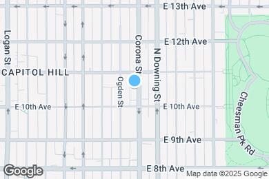 Map image of the property - 1045 Corona St