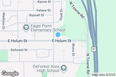 Map image of the property - 808 E Holum St