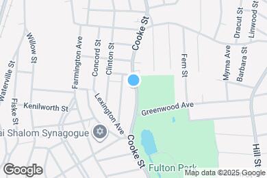 Map image of the property - 609 Cooke St