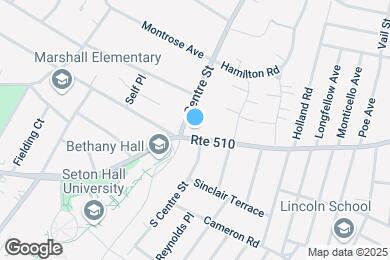 Map image of the property - 557 S Orange Ave