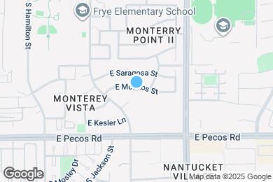 Map image of the property - 867 E Morelos St