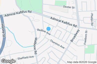 Map image of the property - 52 Bedlow Ave