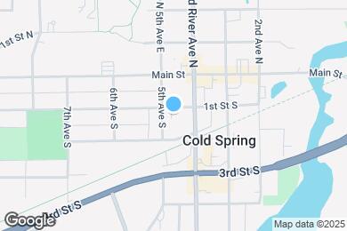 Map image of the property - 106 5th Ave S