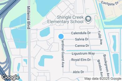 Map image of the property - 5688 Cardinal Guard Ave