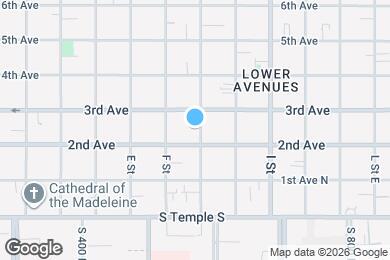 Map image of the property - 115 G St