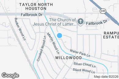 Map image of the property - 7767 Water Park Ln
