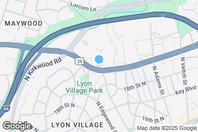 Map image of the property - 1902 N Daniel St