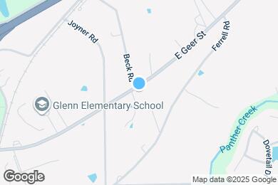 Map image of the property - 2602 E Geer St