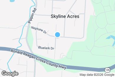 Map image of the property - 8584 Neptune Dr
