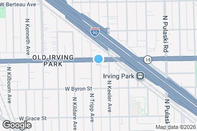 Map image of the property - 4219 W Irving Park Rd
