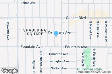 Map image of the property - 1346 N Stanley Ave