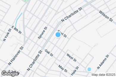 Map image of the property - 519 N Evans St