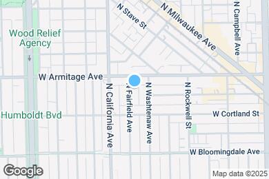 Map image of the property - 1935 N Fairfield Ave