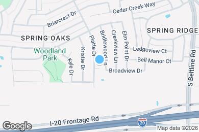 Map image of the property - 14605 Otoe Dr