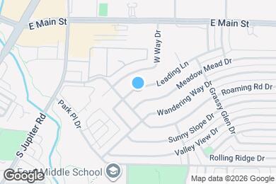 Map image of the property - 708 Leading Ln