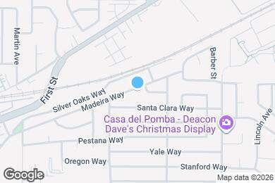 Map image of the property - 3845 Madeira Way