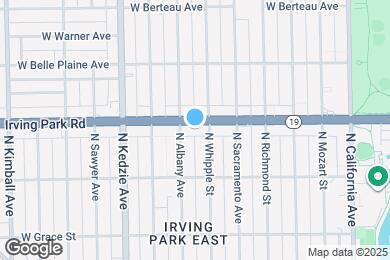 Map image of the property - 3045 W Irving Park Rd