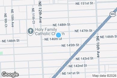 Map image of the property - 1322 NE 146th St