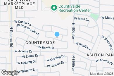 Map image of the property - 15206 W Port Royale Ln
