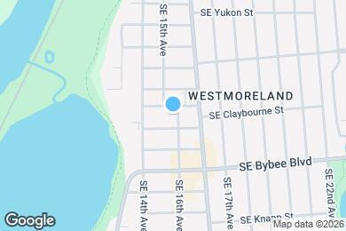 Map image of the property - 6521 SE 16th Ave