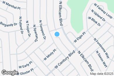 Map image of the property - 8608 N Gilovu Dr