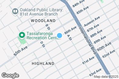 Map image of the property - 1218 86th Ave