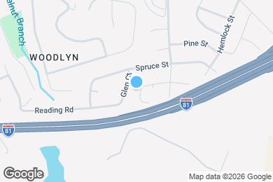 Map image of the property - 1210 Cedar St
