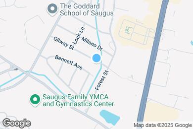 Map image of the property - 25 Gilway St